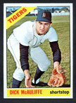 1966 Topps Baseball # 495  Dick McAuliffe Detroit Tigers EX/MT-2