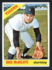 1966 Topps Baseball # 495  Dick McAuliffe Detroit Tigers EX/MT-1