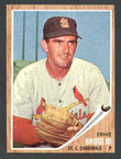 1962 Topps Baseball # 507  Ernie Broglio St. Louis Cardinals EX/MT