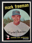 1959 Topps Baseball # 532  Mark Freeman Kansas City Athletics EX/MT-2