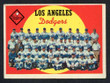 1959 Topps Baseball # 457  Dodgers Checklist Los Angeles Dodgers EX-3