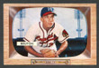 1955 Bowman Baseball # 011  Billy Bruton Milwaukee Braves EX/MT