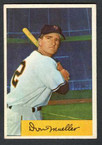 1954 Bowman Baseball # 073  Don Mueller New York Giants EX/MT-1