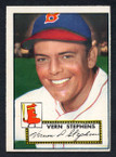 1952 Topps Baseball # 084  Vern Stephens Boston Braves EX