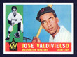 1960 Topps Baseball # 527  Jose Valdivielso Washington Senators EX/MT