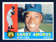 1960 Topps Baseball # 531  Sandy Amoros Detroit Tigers EX/MT