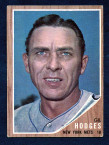 1962 Topps Baseball # 085  Gil Hodges New York Mets EX