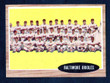 1962 Topps Baseball # 476  Orioles Team Baltimore Orioles EX/MT