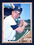 1962 Topps Baseball # 490  Clete Boyer New York Yankees EX/MT