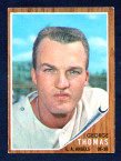 1962 Topps Baseball # 525  George Thomas Los Angeles Angels EX-1
