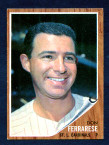 1962 Topps Baseball # 547  Don Ferrarese St. Louis Cardinals EX-1