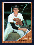 1962 Topps Baseball # 553  Jim Coates New York Yankees EX/MT