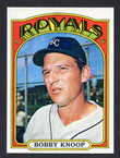 1972 Topps Baseball # 664  Bobby Knoop Kansas City Royals NM