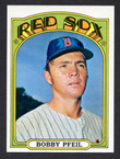 1972 Topps Baseball # 681  Bobby Pfeil Boston Red Sox NM