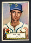 1952 Topps Baseball # 063 Howie Pollet Pittsburgh Pirates G