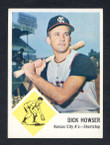 1963 Fleer Baseball # 015  Dick Howser Kansas City Athletics EX