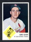 1963 Fleer Baseball # 062  Gene Oliver St. Louis Cardinals EX/MT