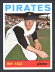 1964 Topps Baseball # 539  Roy Face Pittsburgh Pirates EX
