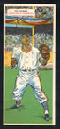 1955 Topps Double Header Baseball # 029 Vic Power Athletics & # 030 Ed Bailey Redlegs EX