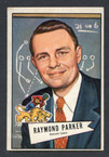 1952 Bowman Small Football # 084  Raymond Parker Detroit Lions VG