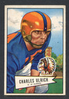 1952 Bowman Small Football # 134  Chuck Ulrich Chicago Cardinals EX