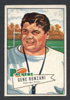 1952 Bowman Small Football # 135  Gene Ronzani Green Bay Packers EX-2