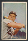 1953 Bowman Color Baseball # 002  Vic Wertz St. Louis Browns VG