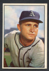 1953 Bowman Color Baseball # 011  Bobby Shantz Philadelphia Athletics VG-2