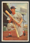1953 Bowman Color Baseball # 025  Hoot Evers Boston Red Sox VG