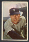 1953 Bowman Color Baseball # 027  Vic Raschi New York Yankees VG