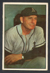 1953 Bowman Color Baseball # 031  Jimmy Dykes Philadelphia Athletics VG