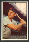1953 Bowman Color Baseball # 034  Gil Coan Washington Senators EX