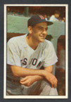 1953 Bowman Color Baseball # 057  Lou Boudreau Boston Red Sox EX