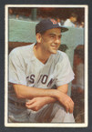 1953 Bowman Color Baseball # 057  Lou Boudreau Boston Red Sox G-2