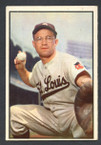 1953 Bowman Color Baseball # 070  Clint Courtney St. Louis Browns VG-2