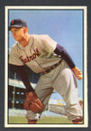 1953 Bowman Color Baseball # 072  Ted Gray Detroit Tigers EX