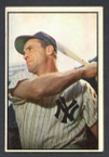 1953 Bowman Color Baseball # 084  Hank Bauer New York Yankees VG