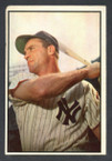 1953 Bowman Color Baseball # 084  Hank Bauer New York Yankees G