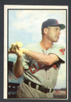1953 Bowman Color Baseball # 119  Dale Mitchell Cleveland Indians VG-2