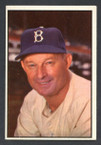1953 Bowman Color Baseball # 124  Charlie Dressen Brooklyn Dodgers VG
