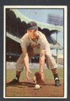 1953 Bowman Color Baseball # 125  Fred Hatfield Detroit Tigers EX