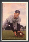 1953 Bowman Color Baseball # 130  Cass Michaels Philadelphia Athletics VG