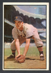 1953 Bowman Color Baseball # 134  Johnny Pesky Detroit Tigers EX