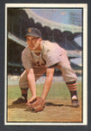 1953 Bowman Color Baseball # 134  Johnny Pesky Detroit Tigers VG-2