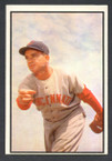 1953 Bowman Color Baseball # 138  Bubba Church Cincinnati Reds VG
