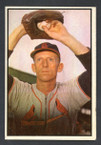 1953 Bowman Color Baseball # 140  Alpha Brazle St. Louis Cardinals VG-2