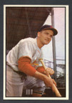 1953 Bowman Color Baseball # 142  Larry Miggins St. Louis Cardinals EX