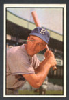 1953 Bowman Color Baseball # 145  George Shuba Brooklyn Dodgers VG-1