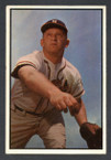 1953 Bowman Color Baseball # 156  Max Surkont Milwaukee Braves EX