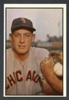 1953 Bowman Color Baseball # 157  Sherman Lollar Chicago White Sox VG-1